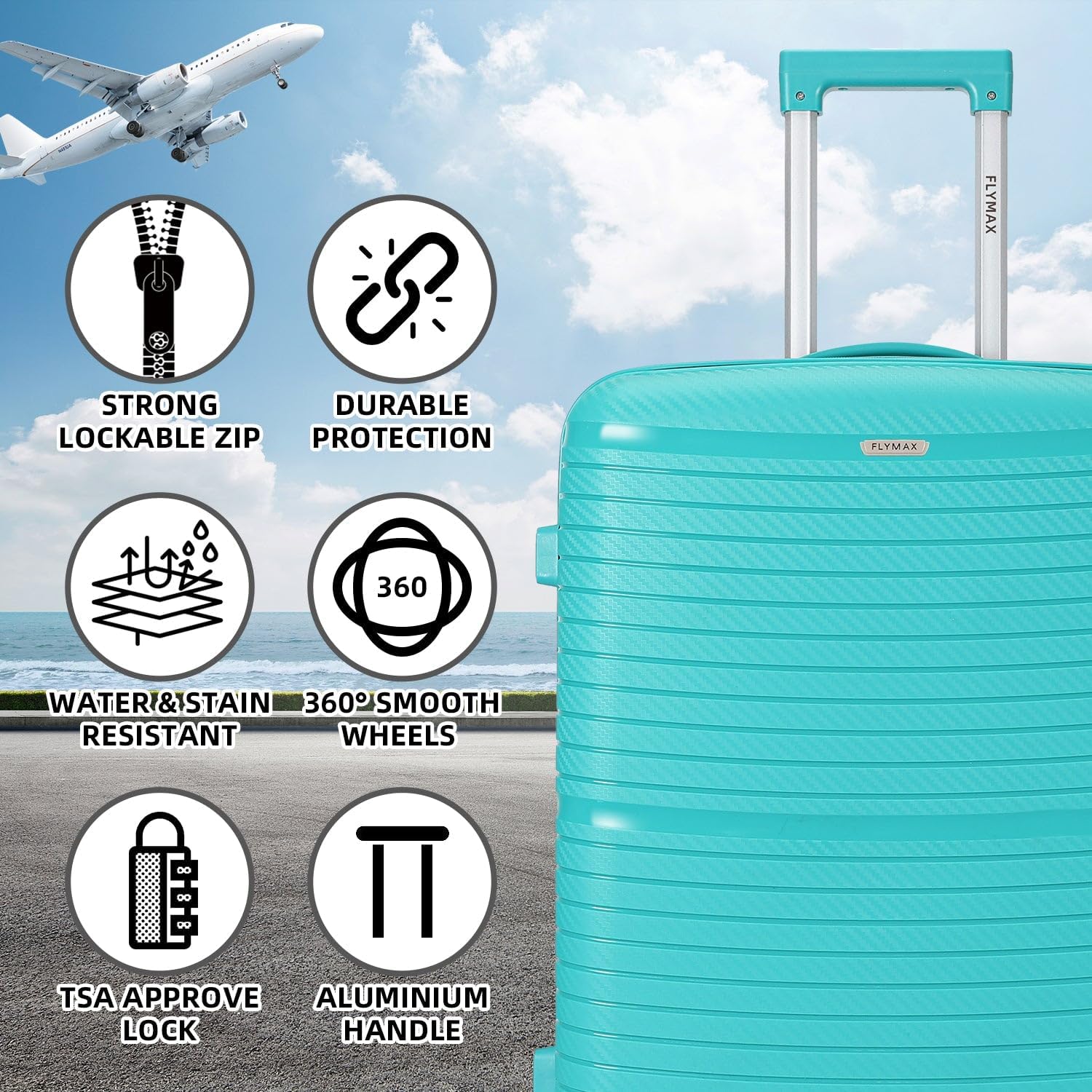 24" Medium Premium Suitcase - Image 11