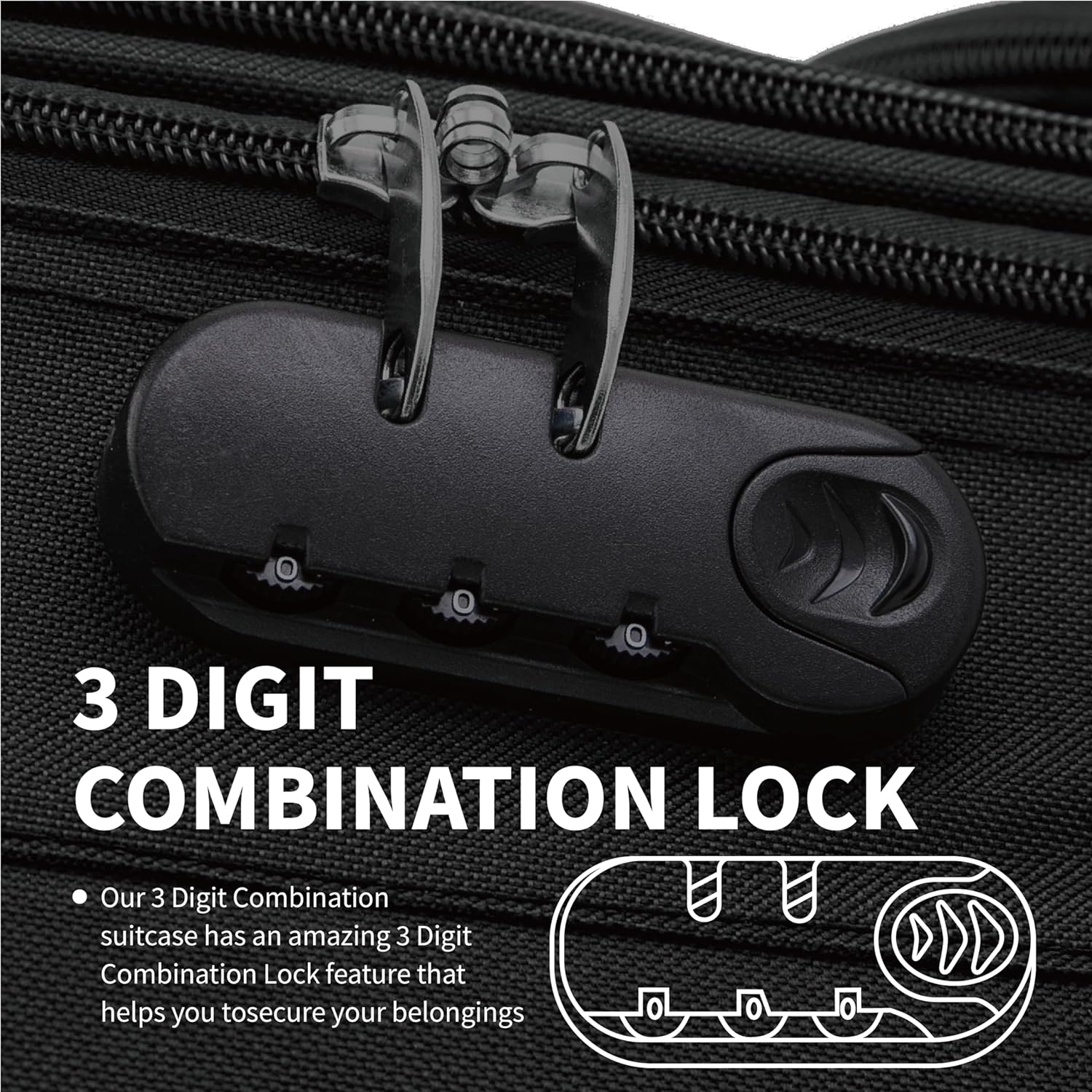 FLYMAX Vienna Voyager  32" Extra Large Suitcase - Image 5