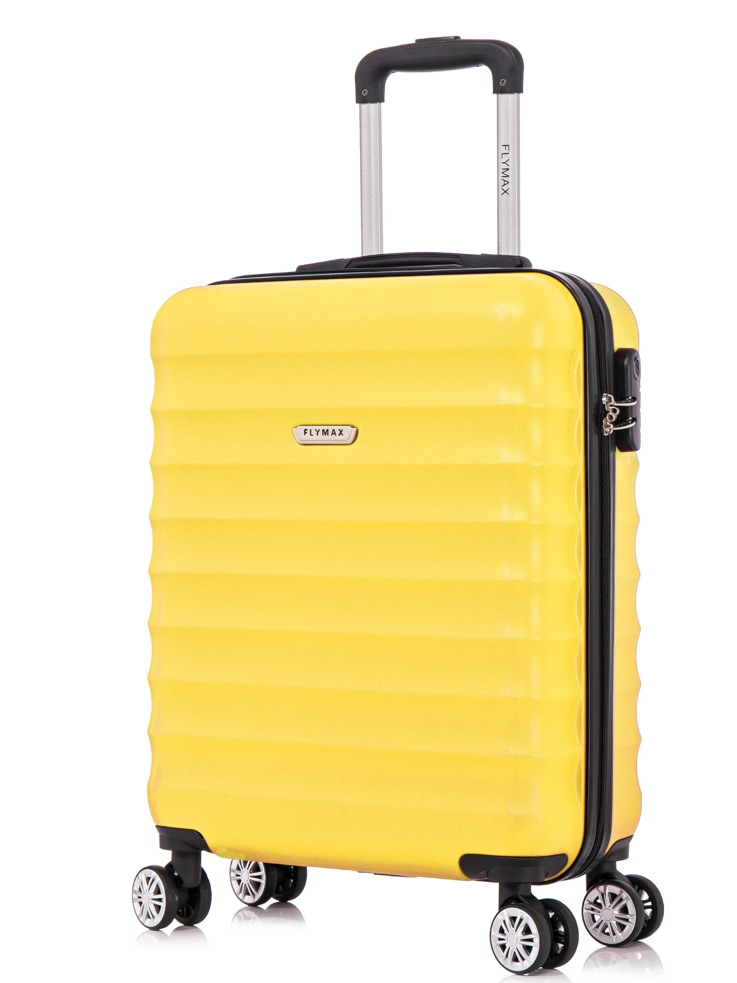 Flymax Oslo Glide 55x40x20 Cabin Suitcase - 4 Wheel Super Lightweight Cabin Luggage - Image 9